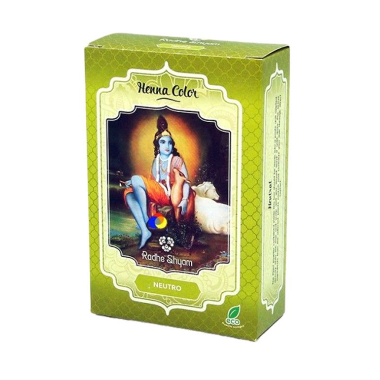 Henna Color Neutro En Polvo 100mg - Radhe Shyam - Halalaya