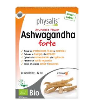 ASHWAGANDHA FORTE 30comp. BIO - PHYSALIS - Halalaya