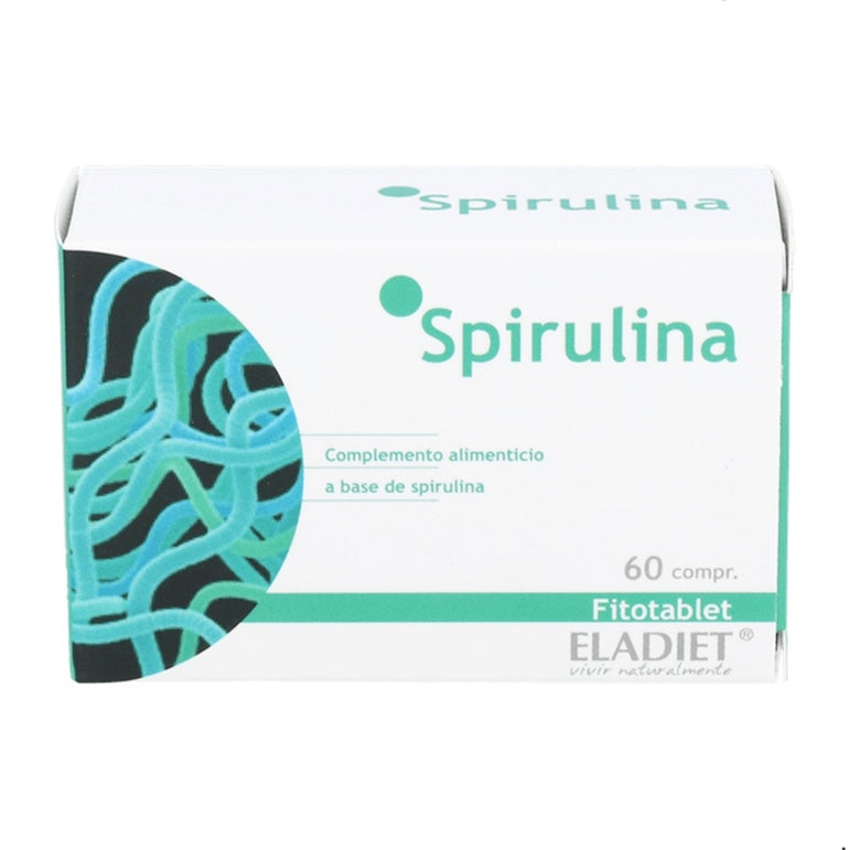 Espirulina 60 Comprimidos - Eladiet - Halalaya