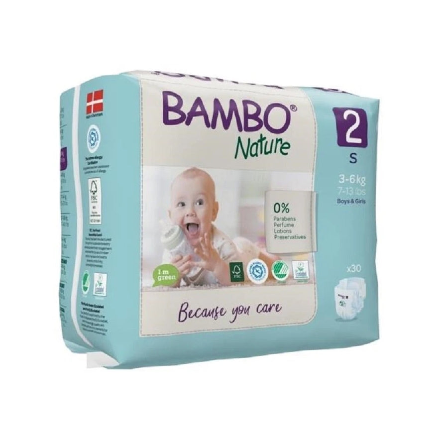 Pañales Talla 1 Recien Nacido 2-4Kg Eco 22u - Bambo Nature – Halalaya