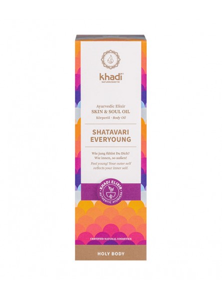 aceite anti-edad shatavari - elixir ayurveda 100ml - khadi