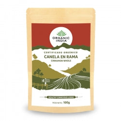 CANELA EN RAMA 100G - ORGANIC INDIA - Halalaya