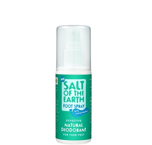 Desodorante Natural Para Pies 100ml - Salt Of The Earth - Halalaya