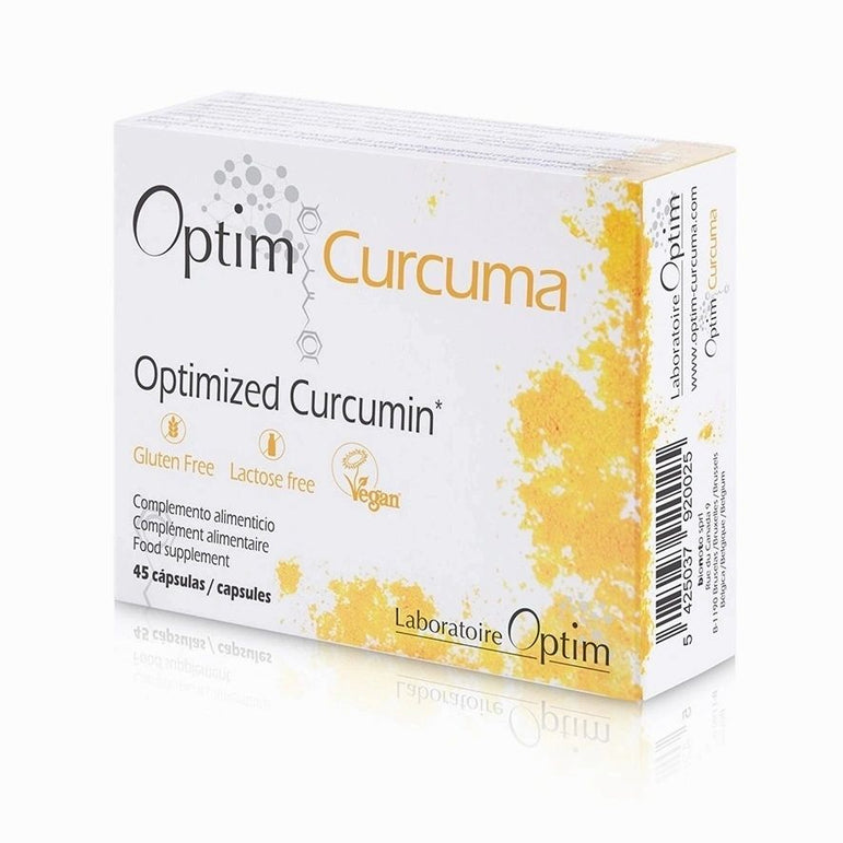 Optim Curcuma 45 cápsulas - Optim - Halalaya