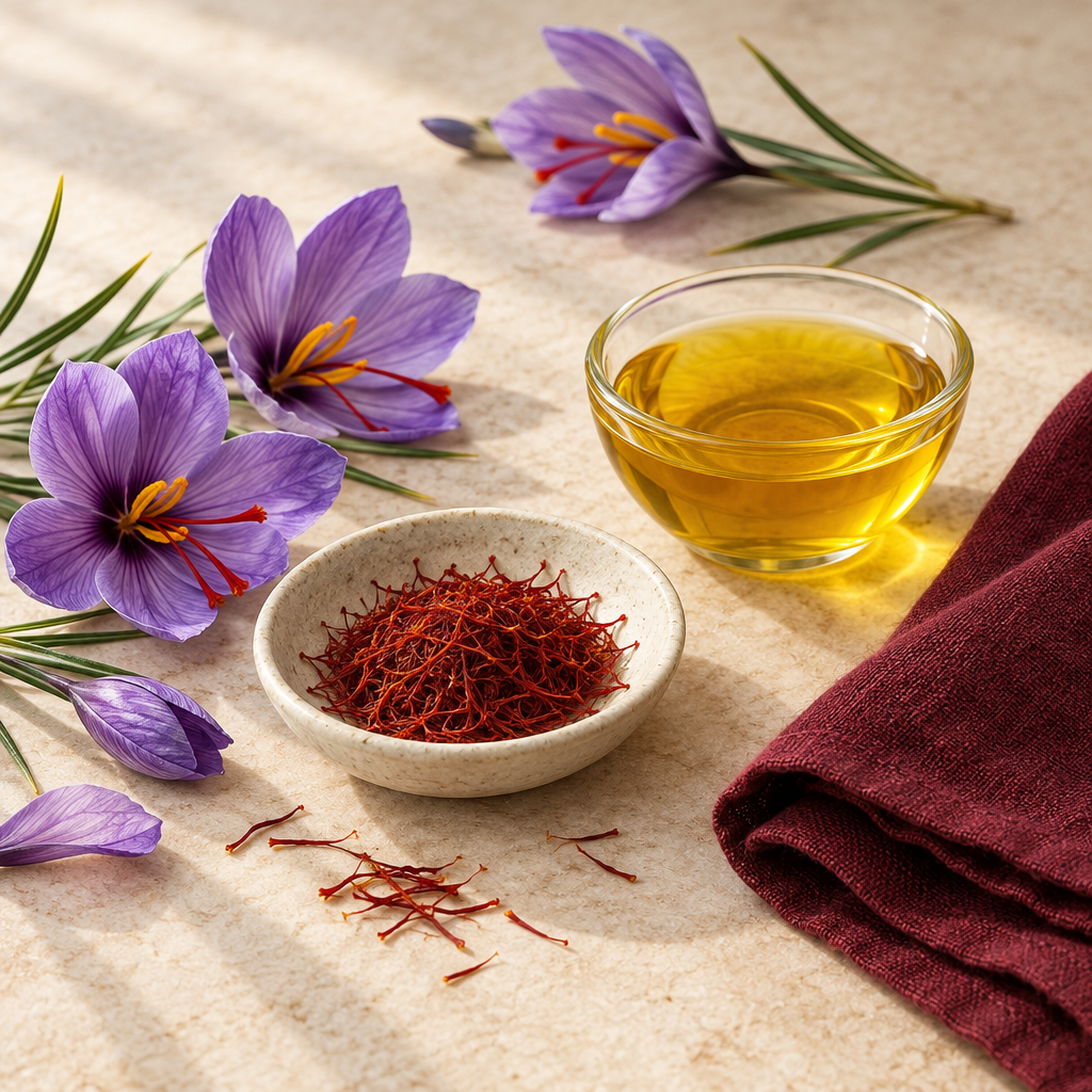 Azafrán el oro rojo, una especia picante en Ayurveda