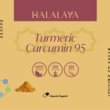Turmeric Curcumin 95 60 capsulas - Halalaya