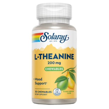 L-Teanina 200Mg masticables 30 comprimidios - SOLARAY
