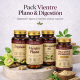 Pack Vientre Plano & Digestión | Ayurveda Natural | Halalaya