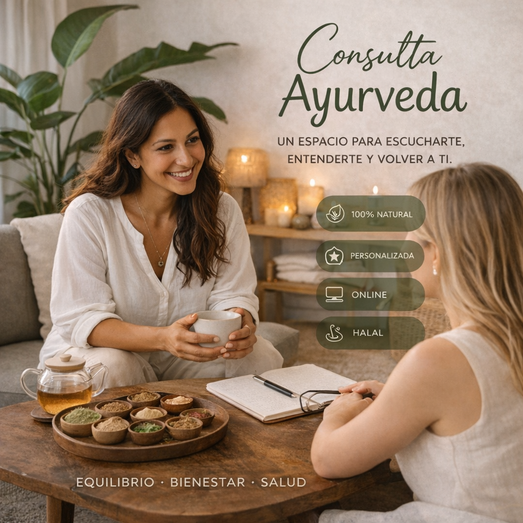 Vive el Ayurveda: 3 meses de acompañamiento para transformar tu bienestar - Consulta Halalaya - Halalaya