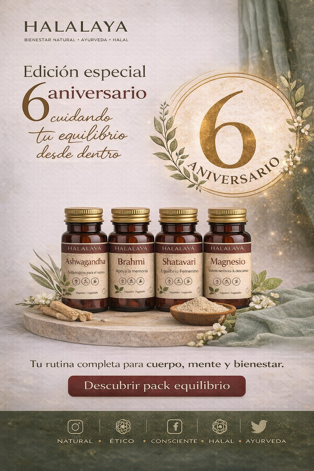 Pack Equilibrio Halalaya – Edición Especial 6º Aniversario - Halalaya