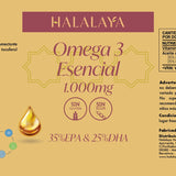 Omega-3 Esencial 1000mg 100perlas - Halalaya