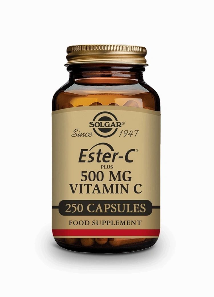 Ester C® Plus Vitamina C 500 mg -halal- 250 Cápsulas vegetales - Solgar - Halalaya