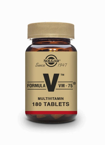 Formula VM 75 180 comprimidos - Solgar - Halalaya