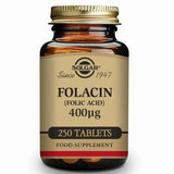 Folacin Acido Folico 400 µg -halal- 250 Comprimidos - Solgar - Halalaya