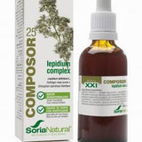 COMPOSOR 25 LEPIDIUM COMPLEX - 50 ml - Soria Natural - Halalaya