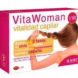 Vitawoman Vitalidad Capilar / pelo 60comp. - Eladiet - Halalaya