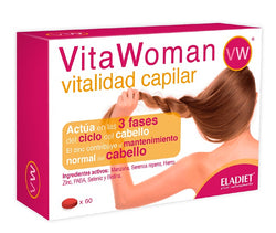 Vitawoman Vitalidad Capilar / pelo 60comp. - Eladiet - Halalaya