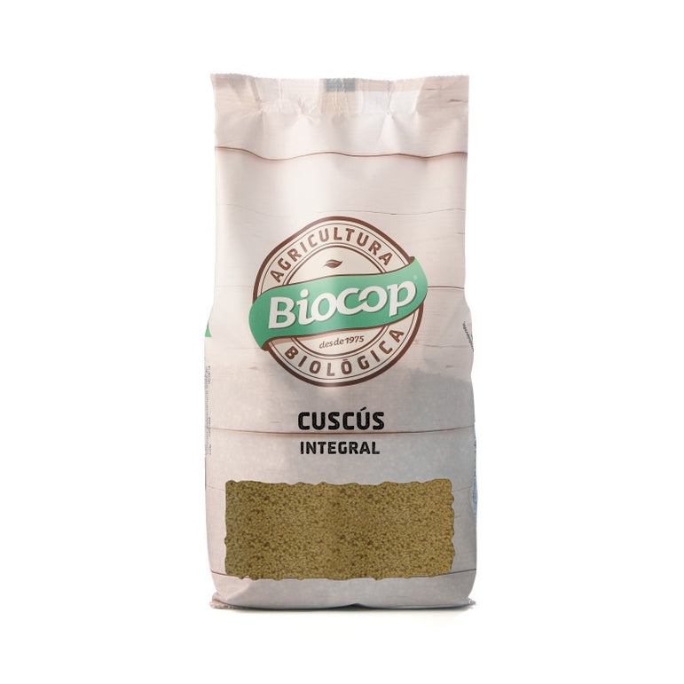 Cous Cous Trigo Integral Bio 500Gr - Biocop - Halalaya