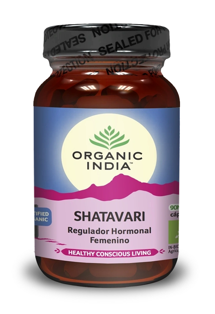 Shatavari 90caps Ayurveda - Organic India - Halalaya