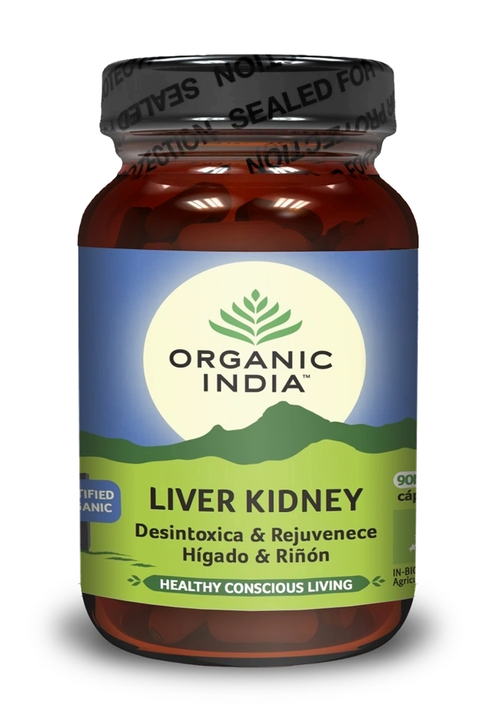 Liver Kidney 90caps AYURVEDA - Organic India - Halalaya