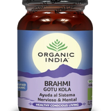 Brahmi Gotu Kola 90caps Halal e Ayurveda - Organic India - Halalaya