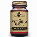 Vitamina A "Seca" 5000 UI (palmitato) halal - 100 comprimidos - Halalaya