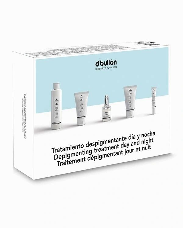 kit Antimanchas Tratamiento Despigmentante Día Y Noche. 30 Días. D´Bullon - Valquer - Halalaya