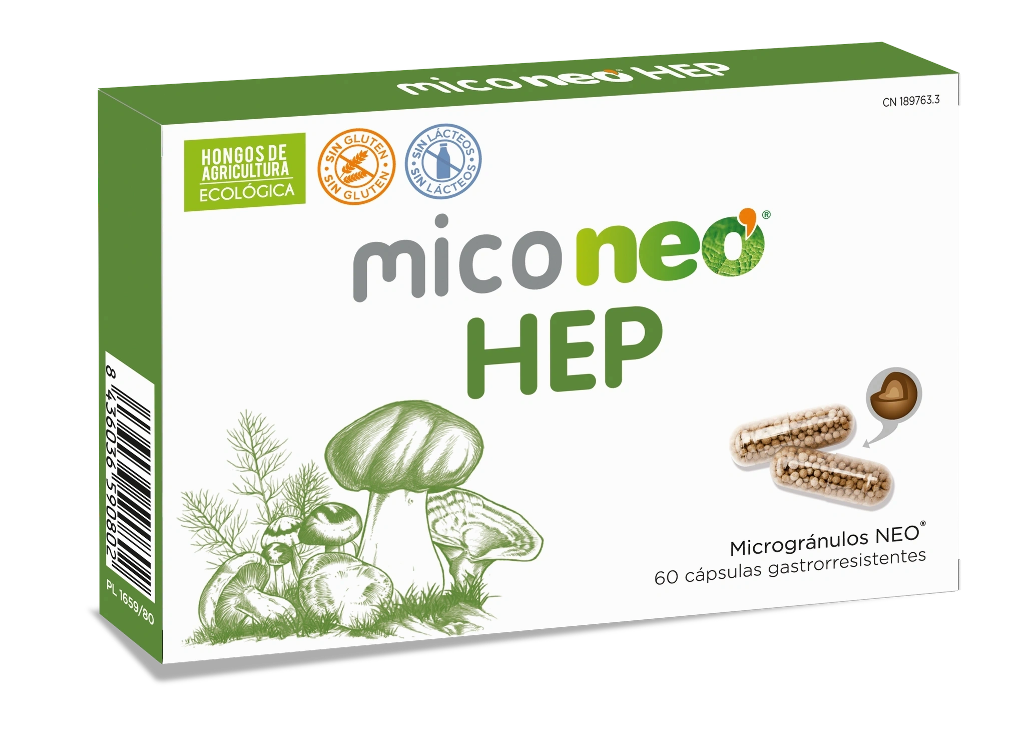 MICO NEO HEP 60 capsulas - NEOVITAL - Halalaya