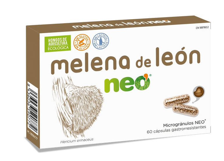 Melena de León 60 capsulas - NEOVITAL - Halalaya