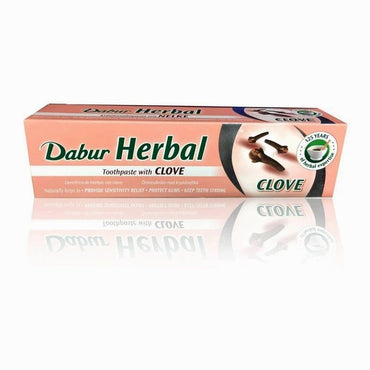 DENTÍFRICO AYURVEDA CON CLAVO 100ML - DABUR - Halalaya
