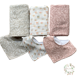 Pack Babero y Muselina - Baby Cotton - Halalaya