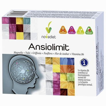 Ansiolimit 60 Capsulas Nova Diet - Halalaya
