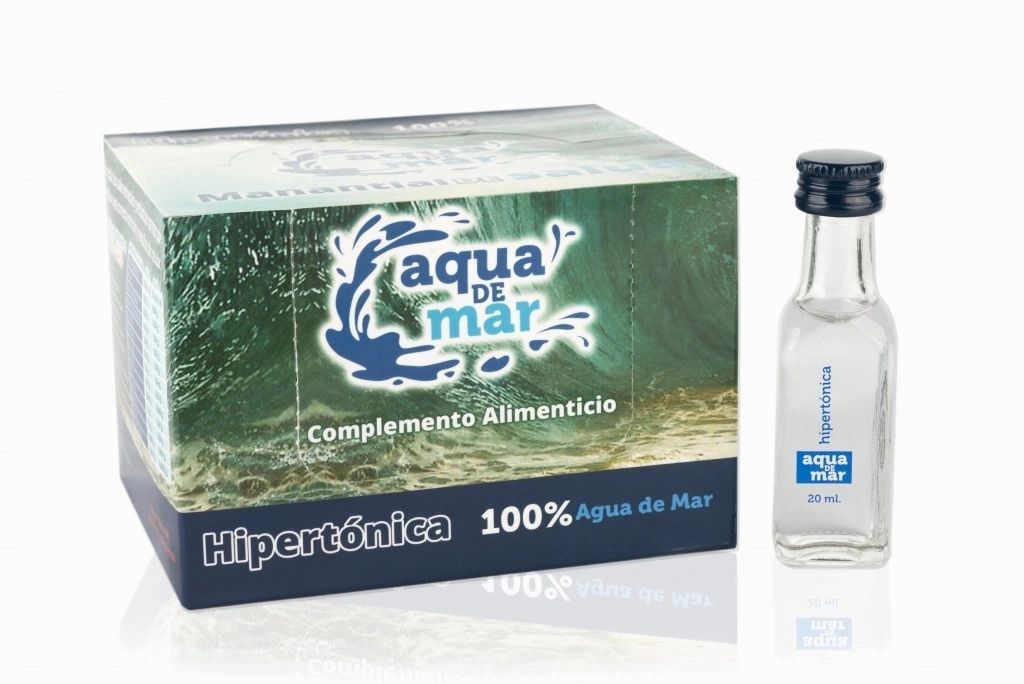 Agua De Mar pura Monodosis - Aqua De Mar - Halalaya