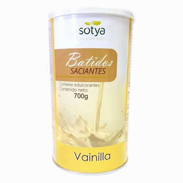 Batido Saciante sabor a Vainilla 700 gr de Sotya - Halalaya