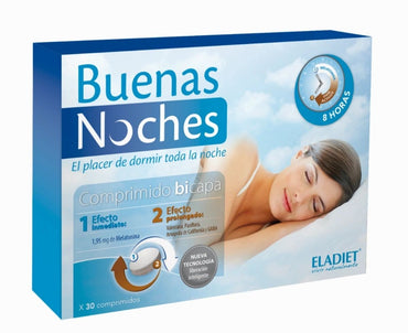 BUENAS NOCHES 30 Comp. Dormir - ELADIET - Halalaya