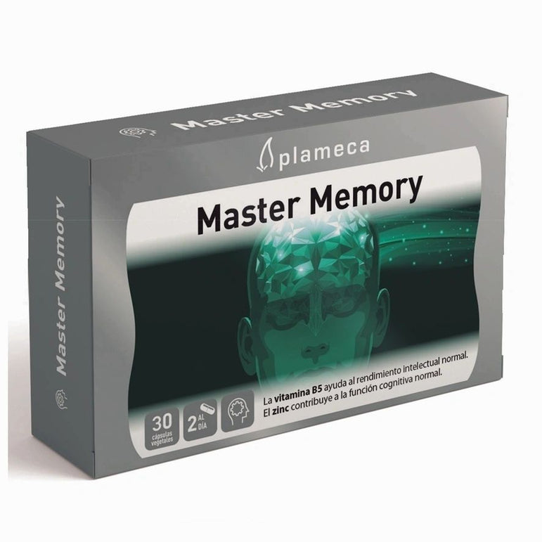 Master Memory 30 Cápsulas - Plameca - Halalaya
