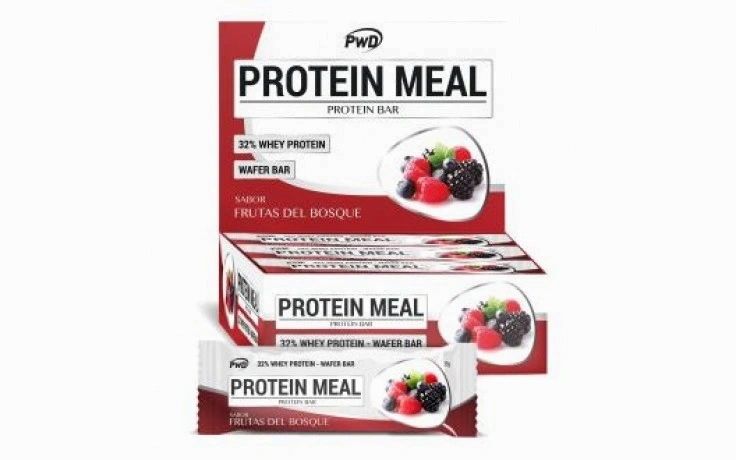 PROTEIN MEAL barritas de frutas del bosque 1u - PWD Nutrition - Halalaya