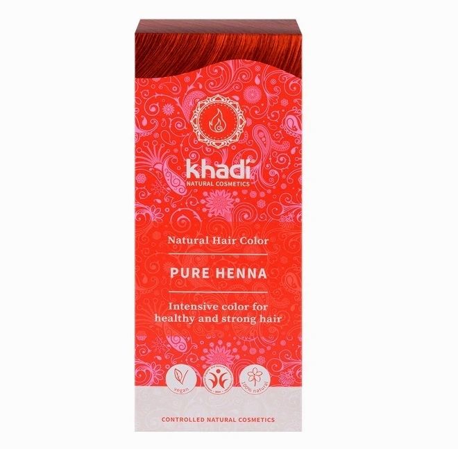 Tinte Natural Henna 100% Pura - Khadi - Halalaya