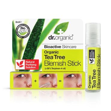 Stick Para Acné De Árbo De Té Biológico 8 Ml. Dr. Organic - Halalaya