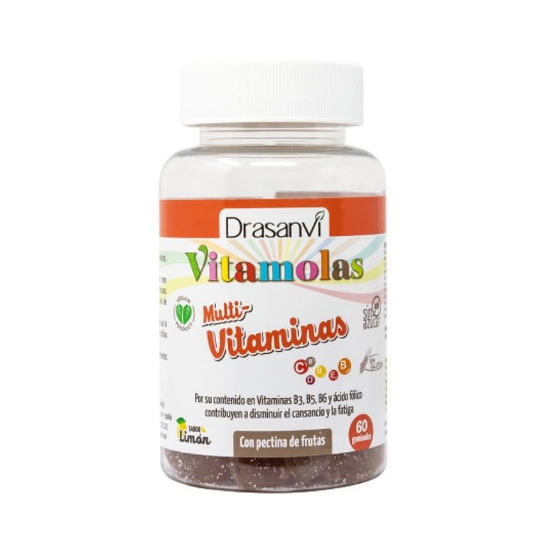 Vitaminas/Vitamolas Multivitaminico Adulto 60 Gominolas - Drasanvi - Halalaya