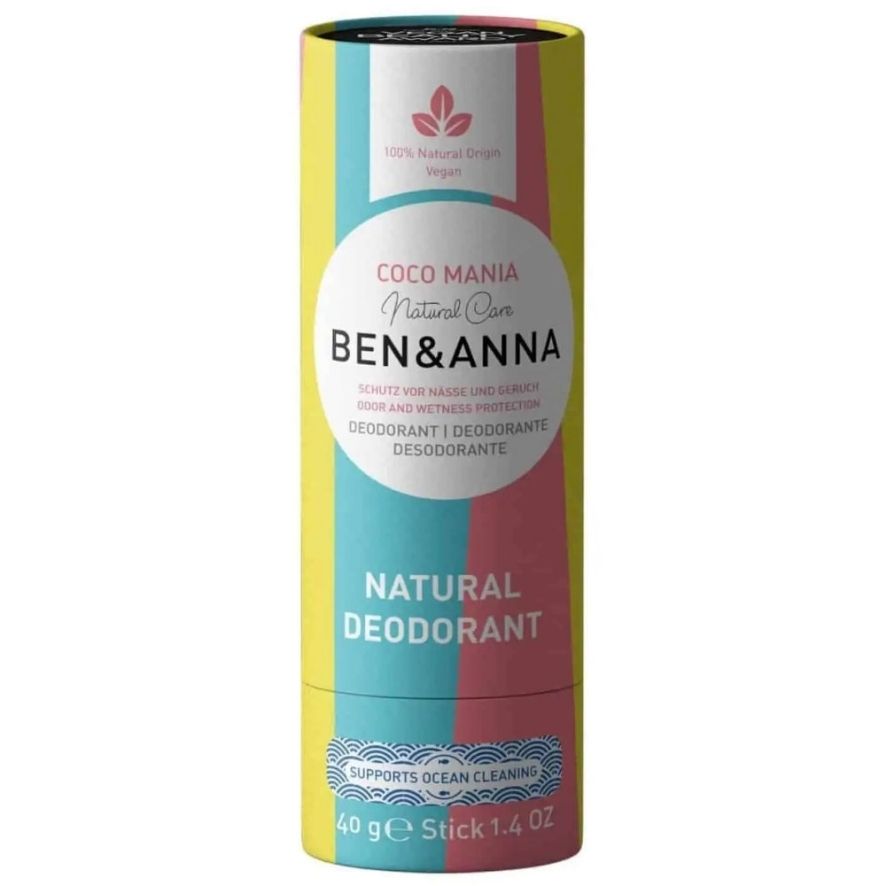 Desodorante Coco Mania 40Gr - Ben&Anna - Halalaya