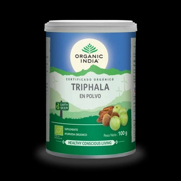 Triphala En Polvo 100g - Organic India - Halalaya