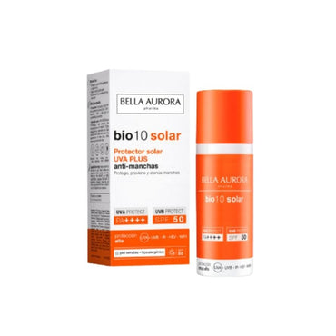 Protector Solar Bio10 Uva Plus SPF50 Sensible 50ml Bella Aurora - Halalaya