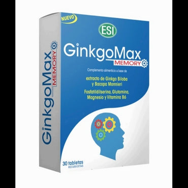 GinkgoMax Memory · ESI · 30 comprimidos - ESI - Halalaya