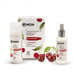 PACK CREMA + SERUM FACIAL DE CEREZA BIO - MON DECONATUR - Halalaya