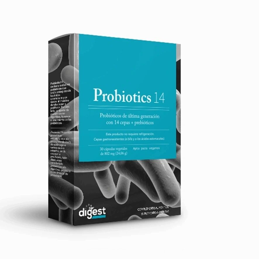 Probiotics14 - Probiótico 30 Capsulas - Herbora - Halalaya