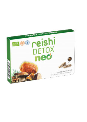 Reishi Detox 30 cap. de Neovital - Halalaya