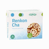 Renkon Cha Polvo De Raiz De Loto 60 Capsulas Sakai - Halalaya